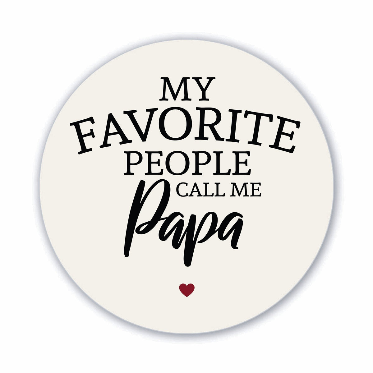 Modern Grandparents Refrigerator Magnet Gift - As A Grandpa - LifeSong Milestones