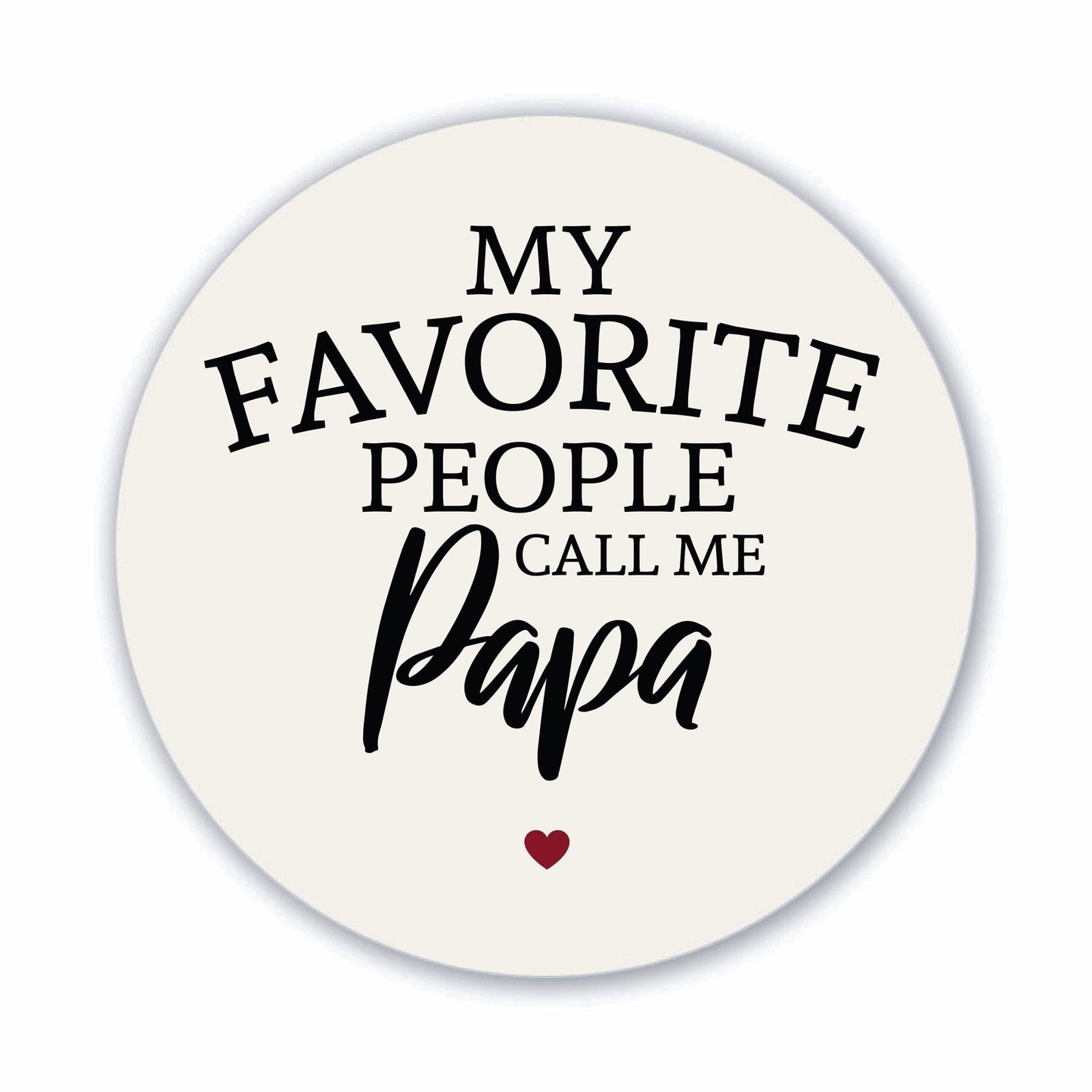 Modern Grandparents Refrigerator Magnet Gift - As A Grandpa - LifeSong Milestones