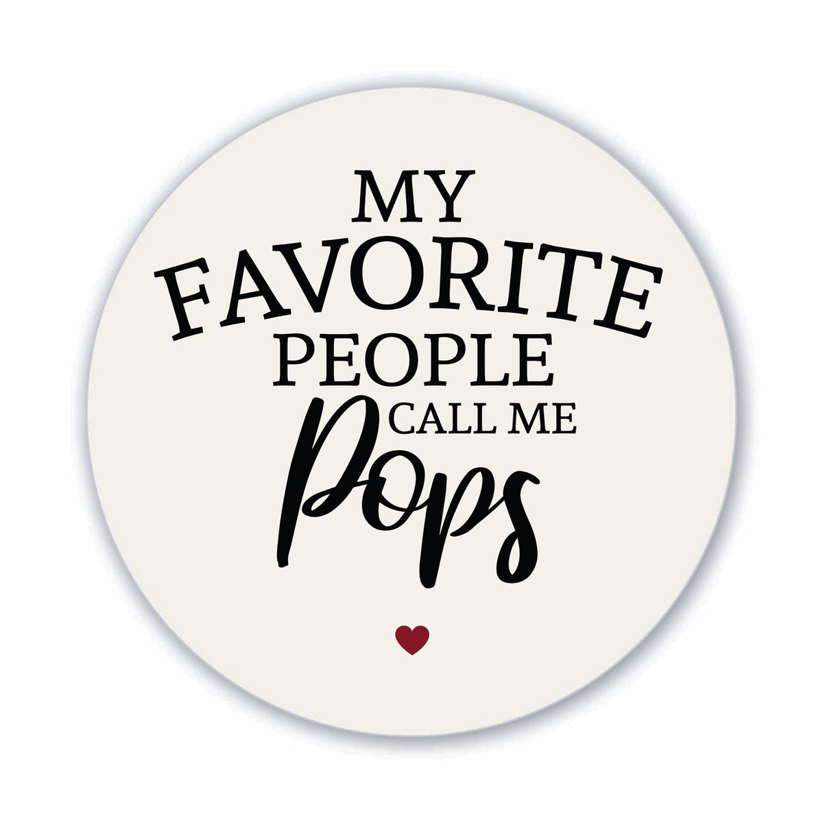 Modern Grandparents Refrigerator Magnet Gift - As A Grandpa - LifeSong Milestones