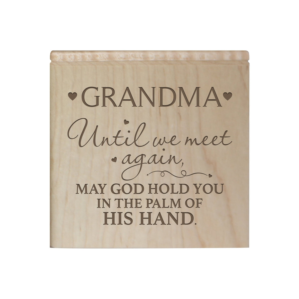 Elegant Memorial Wooden Urn Boxes for Grandma's Ashes
