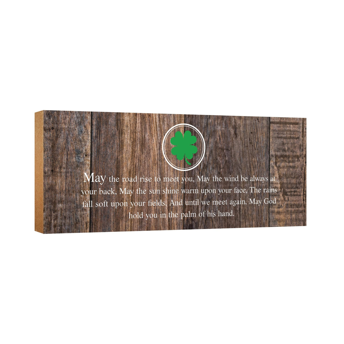 Modern Inspirational Pet Memorial 4x10 inches Wooden Sign (May The Road) Tabletop Plaque Home Decoration Loss of Pet Bereavement Sympathy Keepsake - LifeSong Milestones