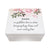 Modern Inspirational White Jewelry Keepsake Box for Nana 6x5.5 - A Gift From Heaven - LifeSong Milestones