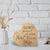 Modern Inspirational Wooden Heart Block For Home Décor - God’s Pursuit - LifeSong Milestones