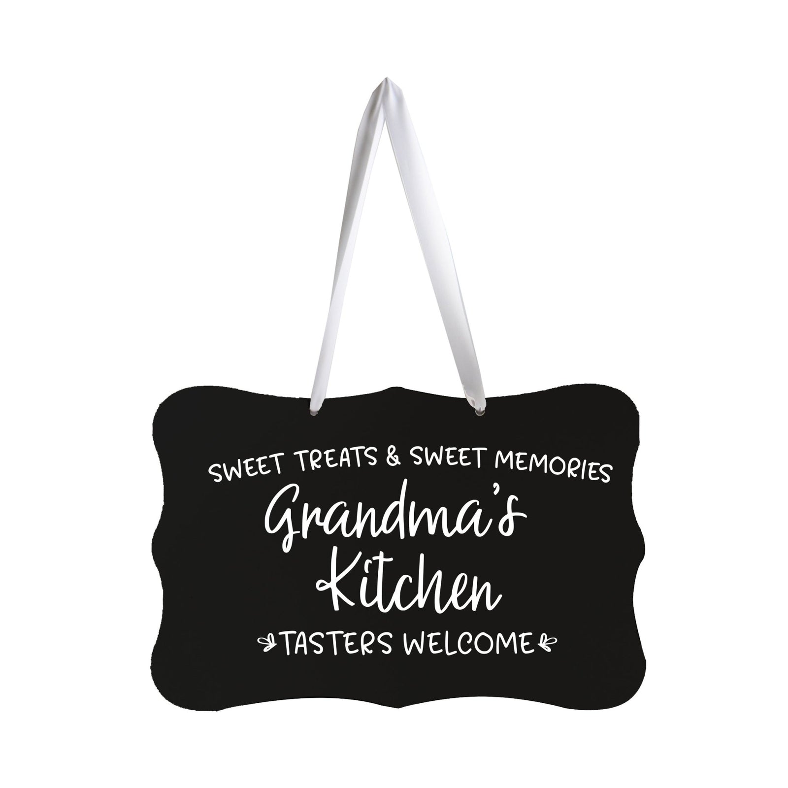 Modern Inspirational Wooden Wall Hanging Sign for Home Decorations 8x12 - Grandma’s Kitchen - LifeSong Milestones