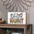 Modern-Inspired White Wooden Graffiti Art Shelf Sitter Gift Idea & Home Décor - Blessed Nanny - LifeSong Milestones