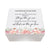 Modern Inspiring White Keepsake Box for Goddaughter 6x5.5in - You Are Braver - LifeSong Milestones