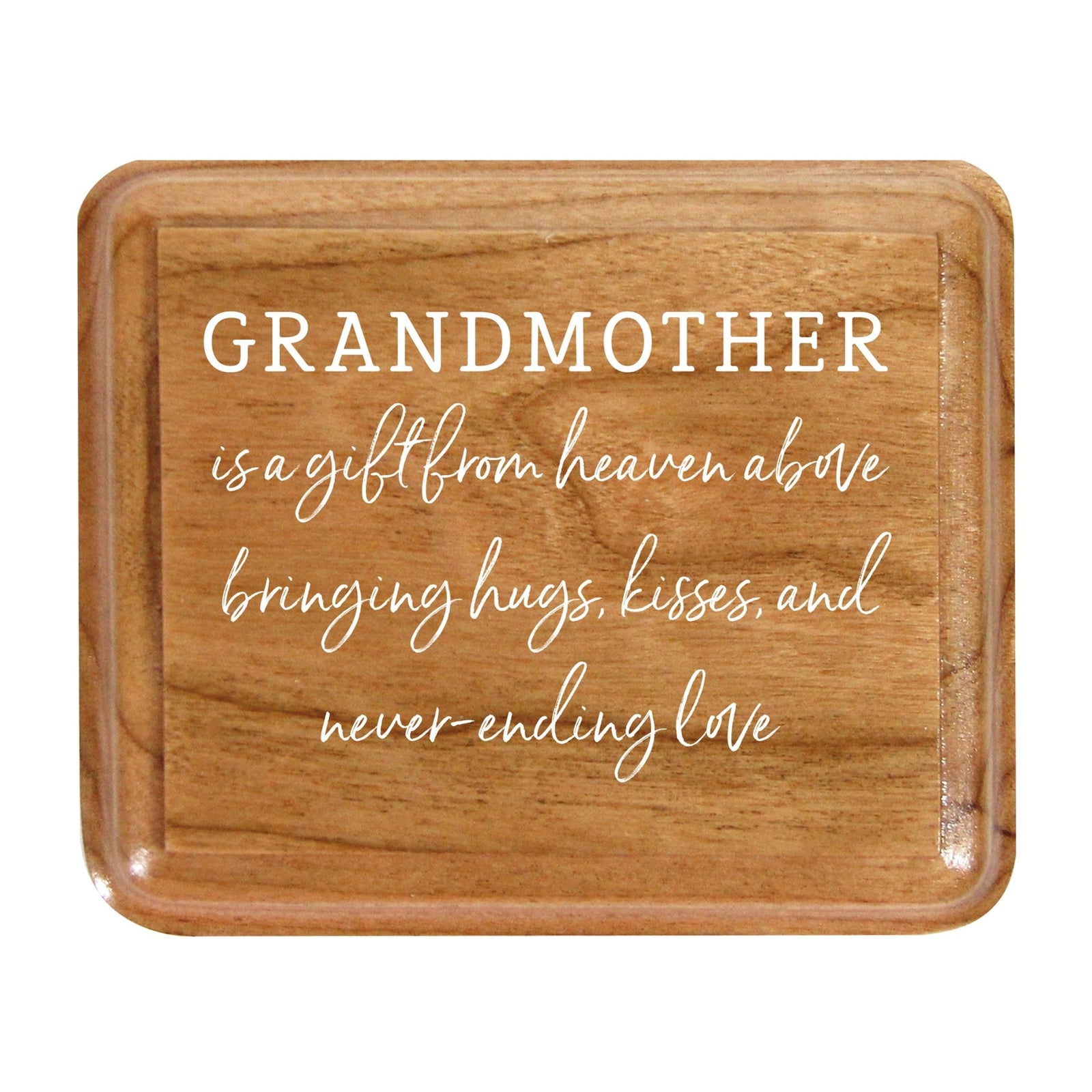 Modern Keepsake Box Inspirational Quotes for Grandmother 3.5x3 Grandmother Is A Gift - LifeSong Milestones