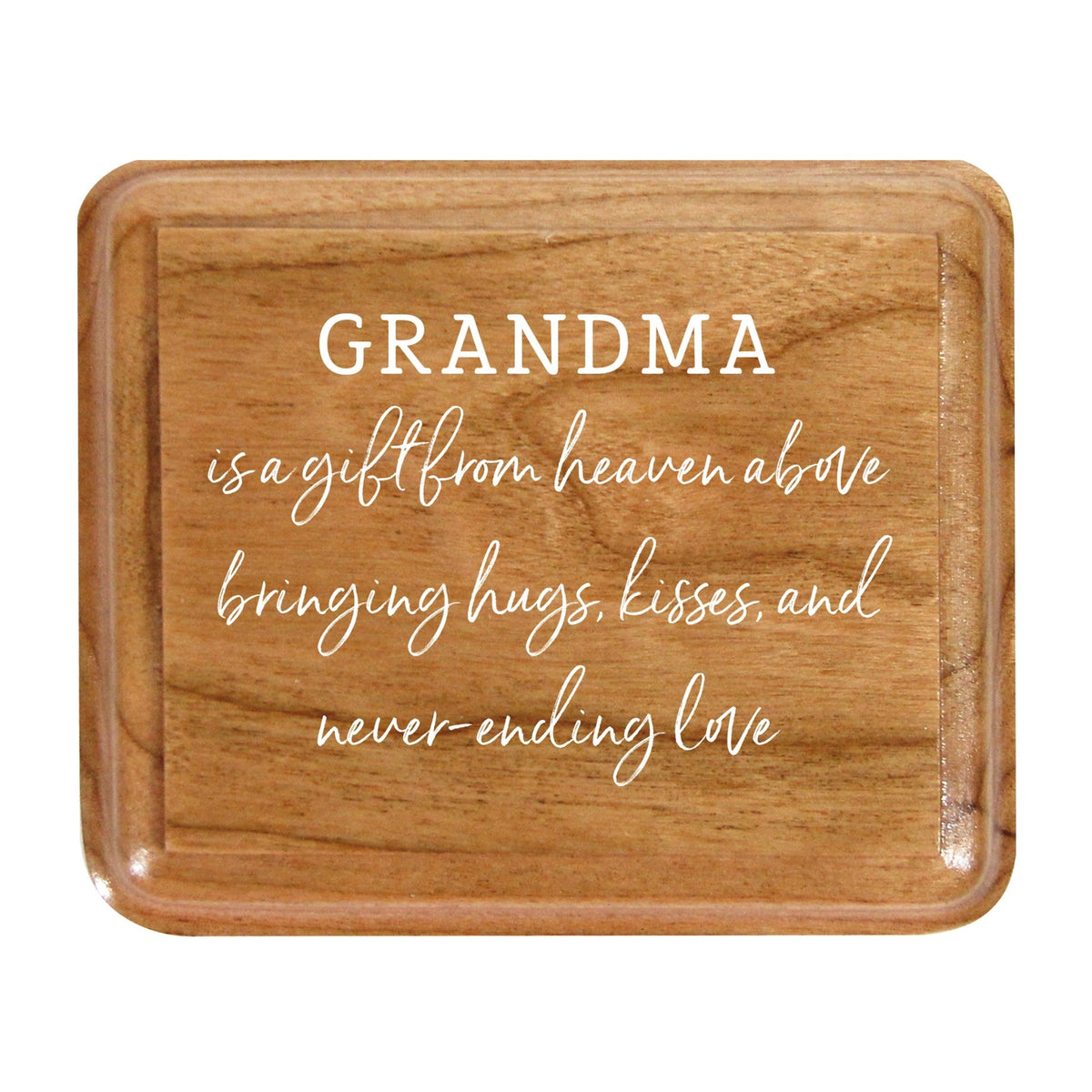 Modern Keepsake Box Inspirational Quotes for Grandmother 3.5x3 Grandmother Is A Gift - LifeSong Milestones