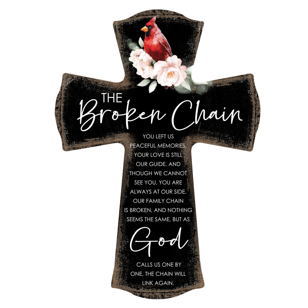 Modern Memorial Wall Cross Bereavement Gift - LifeSong Milestones