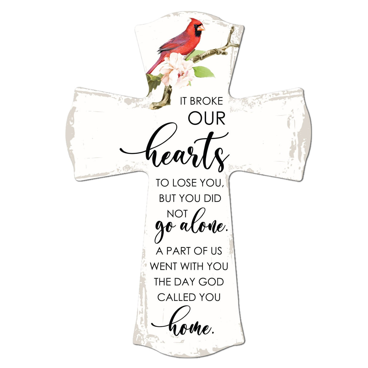 Modern Memorial Wall Cross Bereavement Gift - LifeSong Milestones