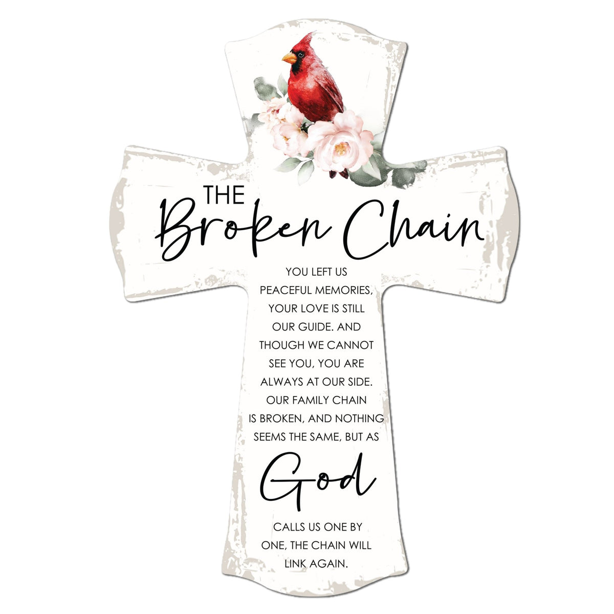 Modern Memorial Wall Cross Bereavement Gift - LifeSong Milestones