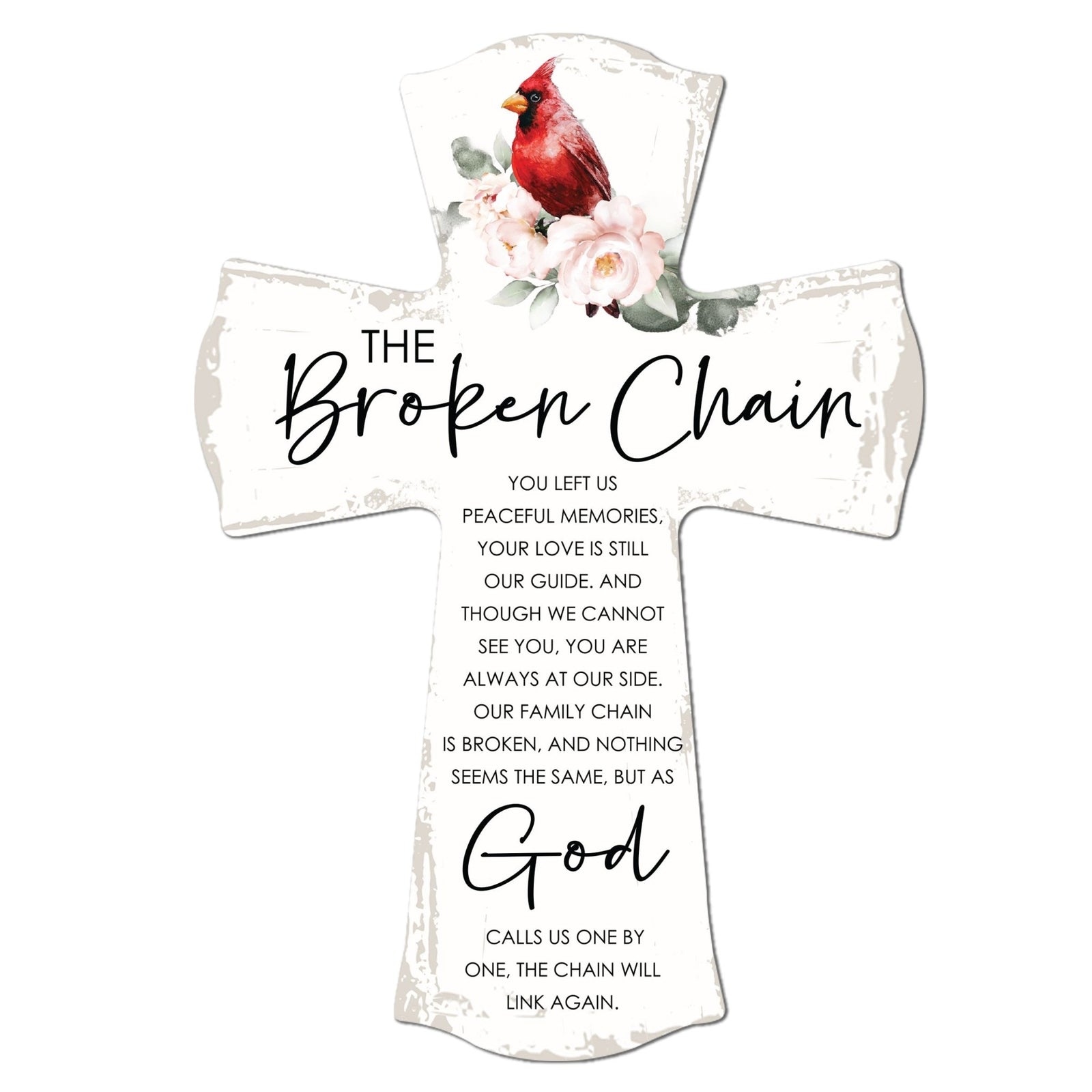Modern Memorial Wall Cross Bereavement Gift - LifeSong Milestones