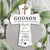 Modern Wooden Mini Cross for Godson - LifeSong Milestones
