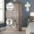 Modern Wooden Wall Cross for Godfather - A Gift Sent - LifeSong Milestones