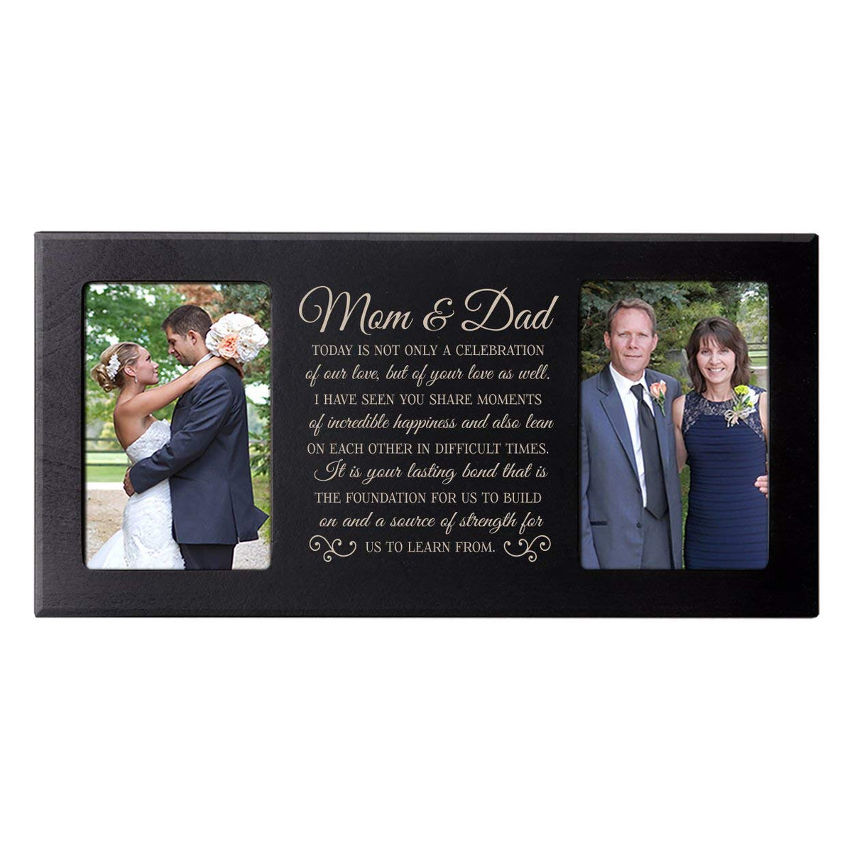 Mom and Dad Today Is Not Double 4 x 6 Photo Picture Frame - LifeSong Milestones