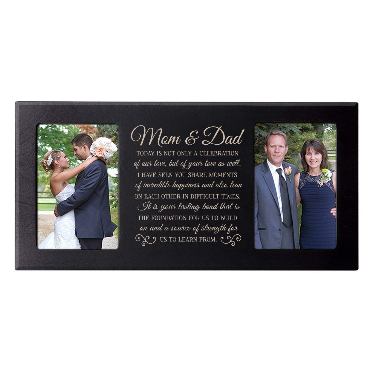 Mom and Dad Today Is Not Double 4 x 6 Photo Picture Frame - LifeSong Milestones