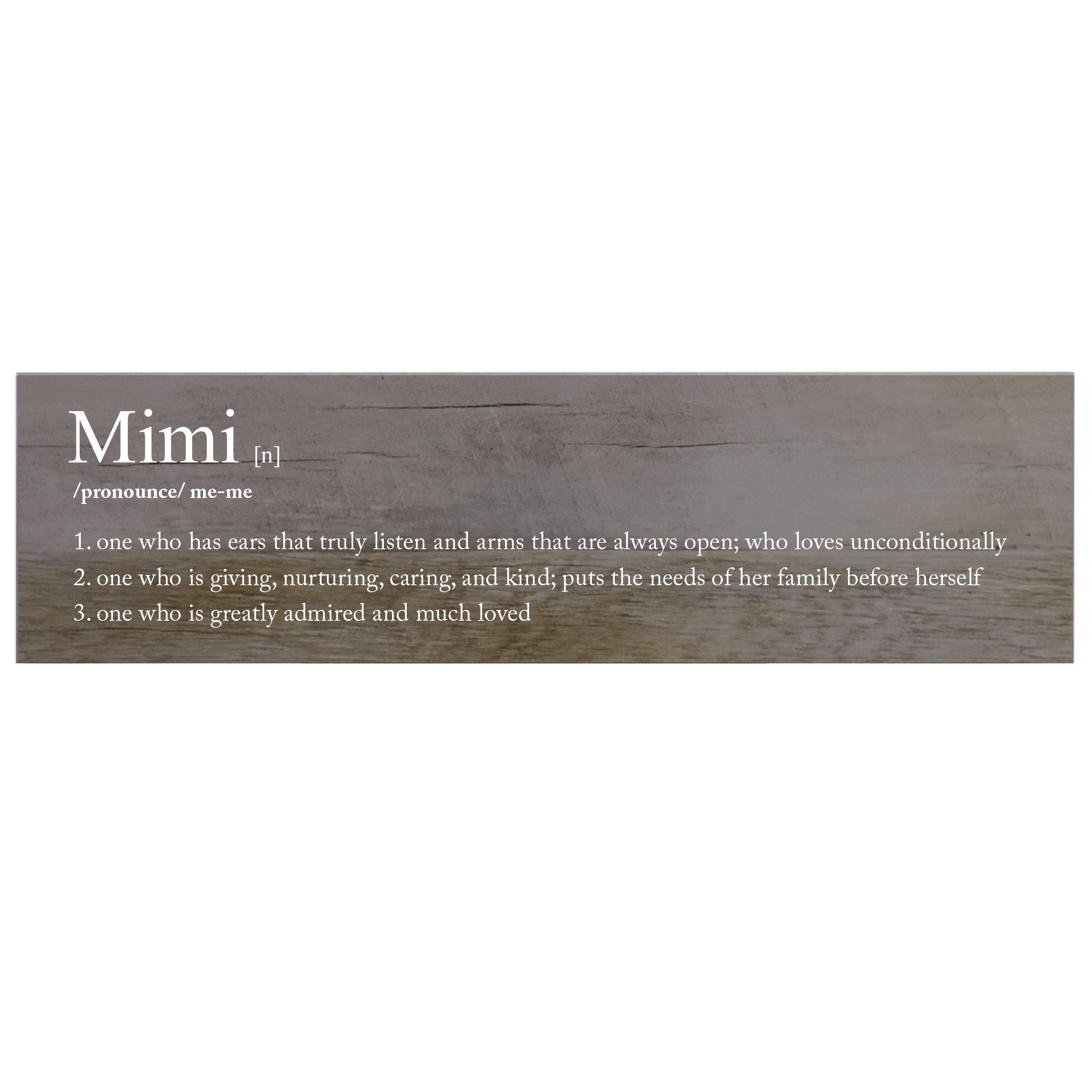 Mother's Day Barn Wood Sign Gift - Definition Of - LifeSong Milestones