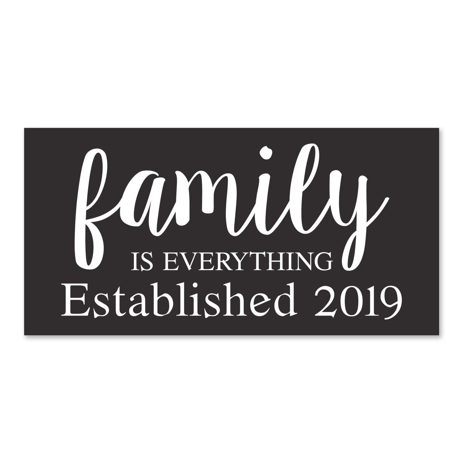 New Home Family Wall Decor Sign Gift - Family - LifeSong Milestones