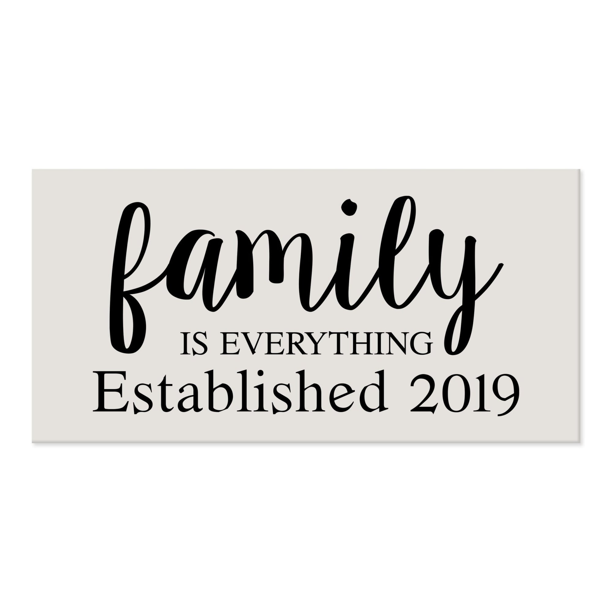 New Home Family Wall Decor Sign Gift - Family - LifeSong Milestones