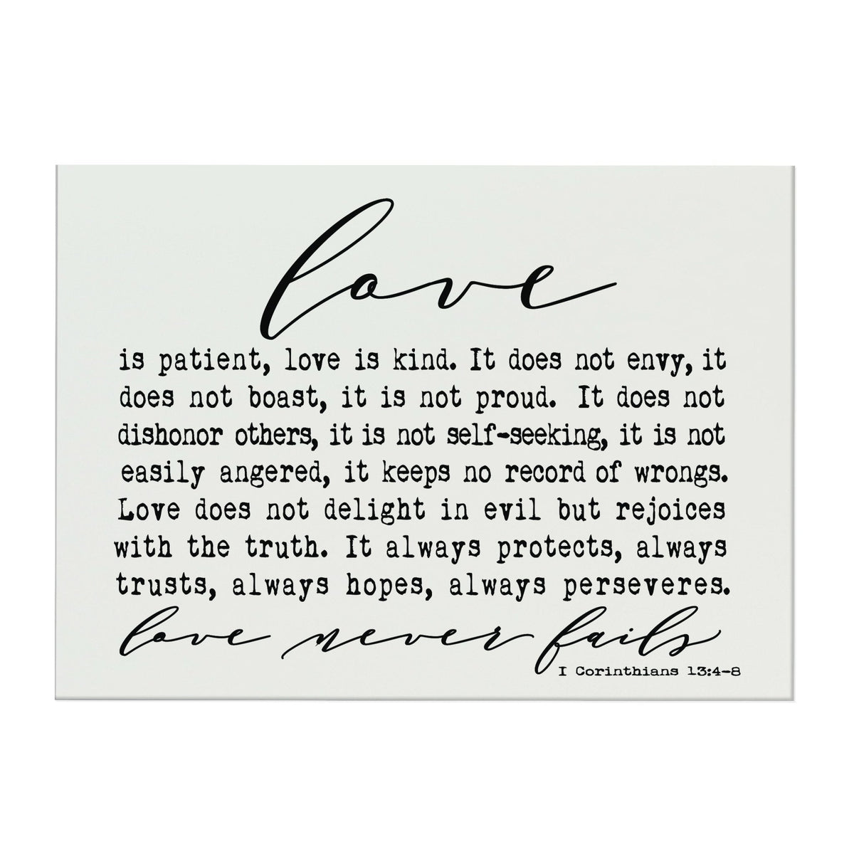 New Home Family Wall Decor Sign Gift - Love - LifeSong Milestones