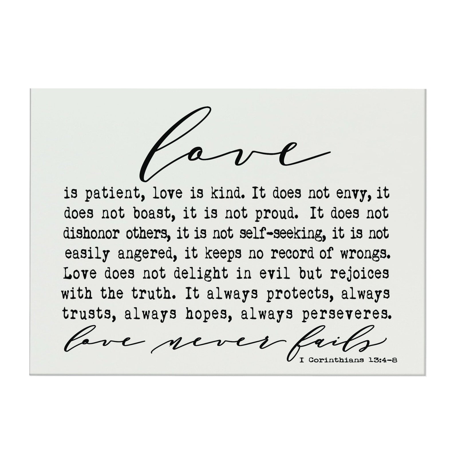 New Home Family Wall Decor Sign Gift - Love - LifeSong Milestones
