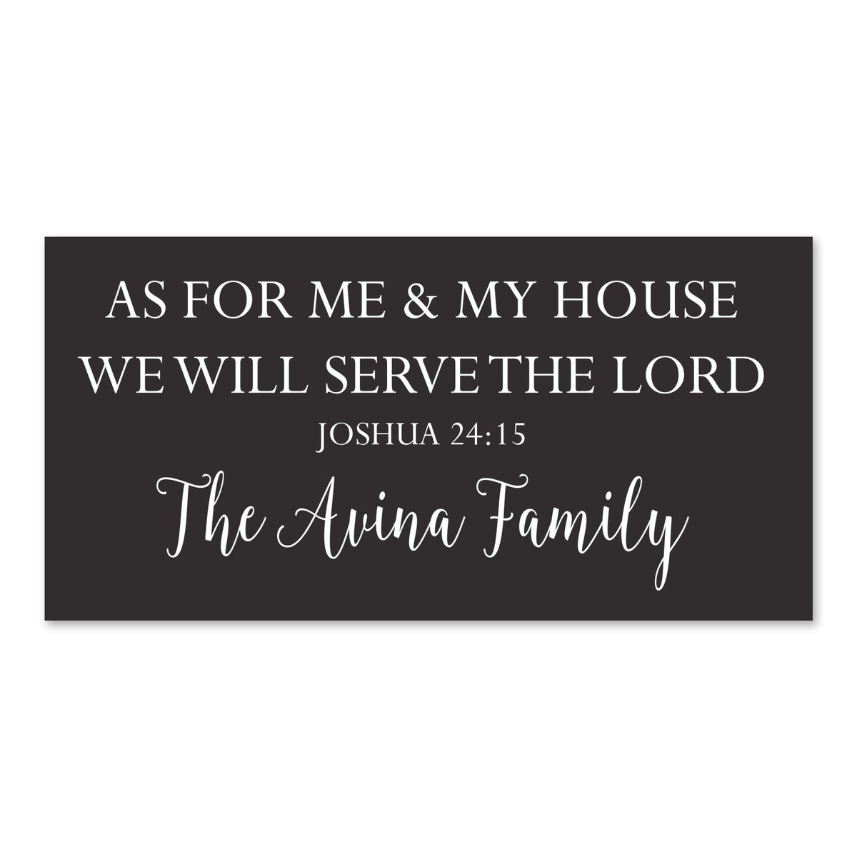 New Home Family Wall Decor Sign Gift - Me & My House Name - LifeSong Milestones