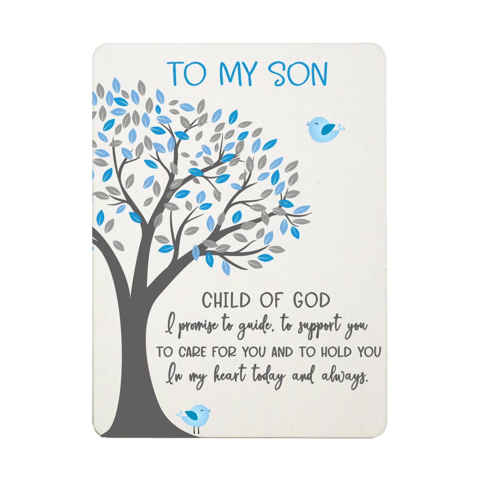 Newborn Baby Scripture Magnet for Fridge - Child of God - LifeSong Milestones