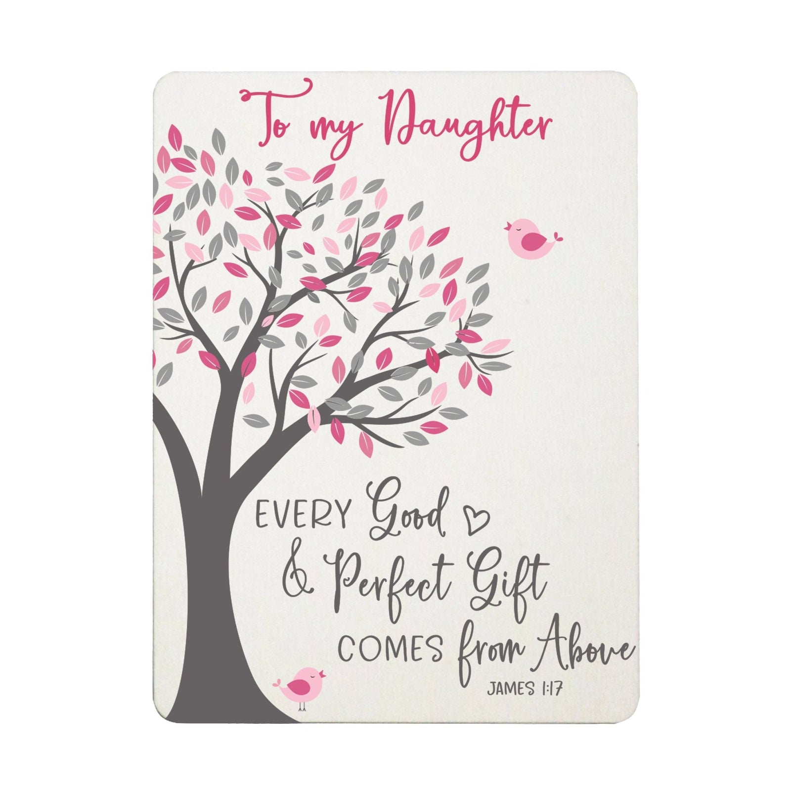 Newborn Baby Scripture Magnet for Fridge - Good & Perfect - LifeSong Milestones