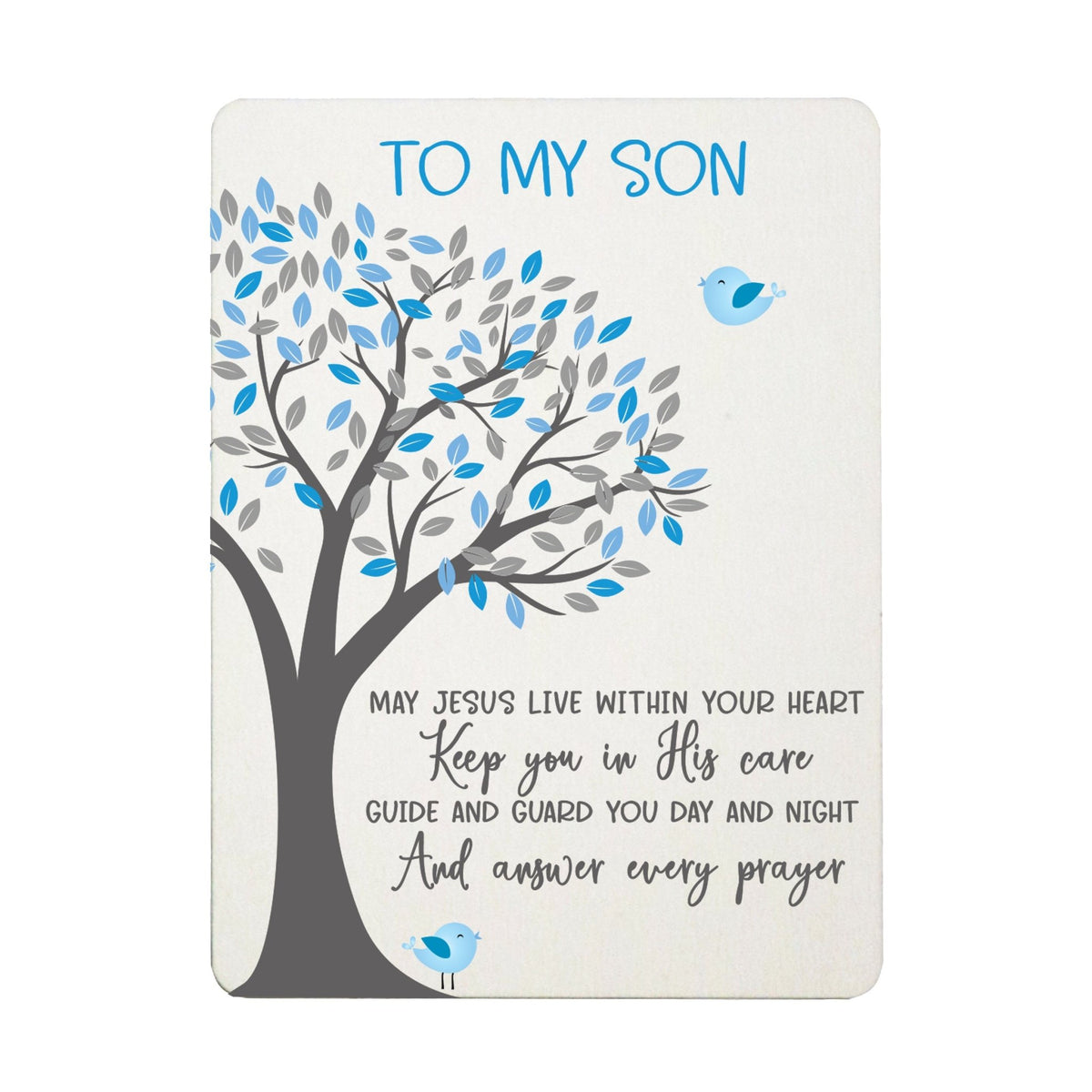Newborn Baby Scripture Magnet for Fridge - May Jesus - LifeSong Milestones