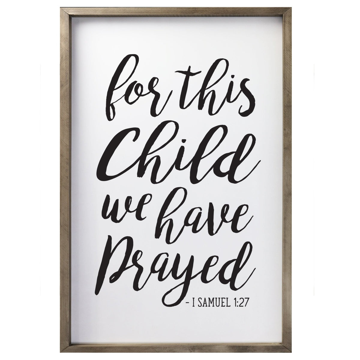 Nursery Wall Decor Shadow Box For Boys and Girls - Children - LifeSong Milestones