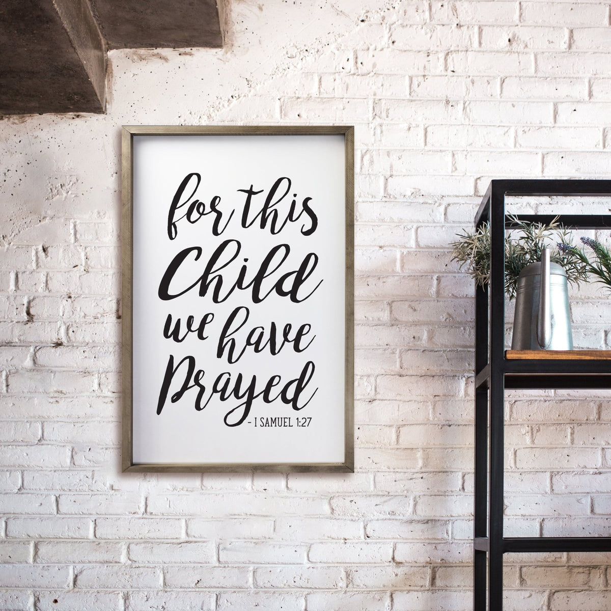 Nursery Wall Decor Shadow Box For Boys and Girls - Children - LifeSong Milestones