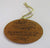 Oval Wooden Ornament Pet Memorial Beloved Pet No Longer By My Side - LifeSong Milestones