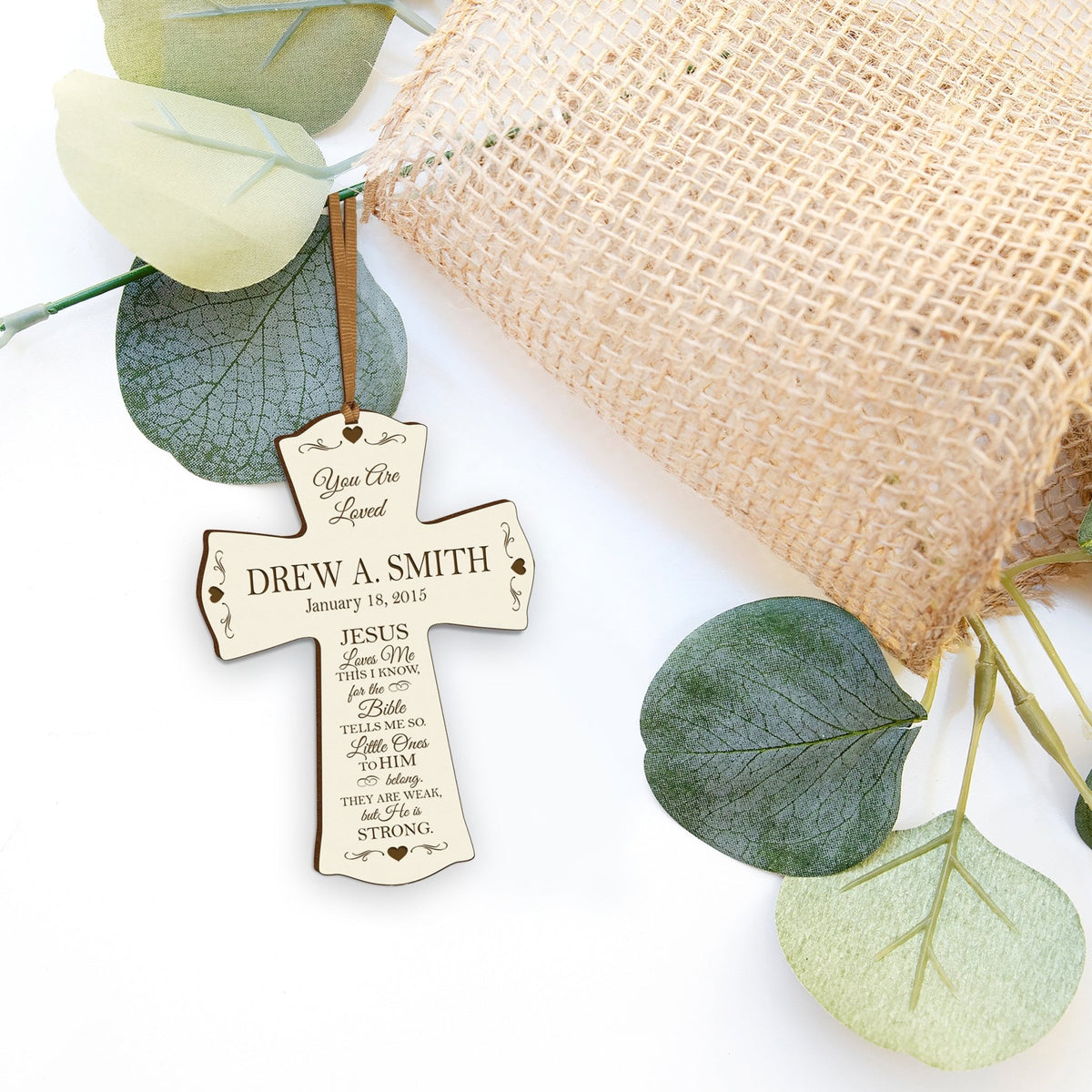 Personalized 1st Holy Communion Wall Cross - Gift From The Lord - LifeSong Milestones