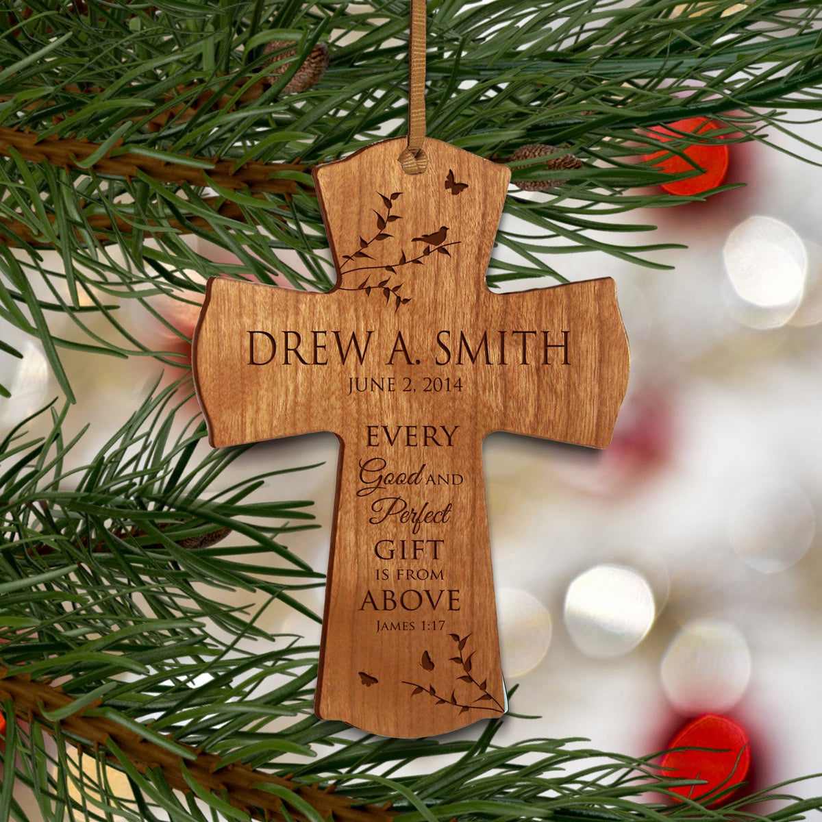 Personalized 1st Holy Communion Wall Cross - Gift From The Lord - LifeSong Milestones