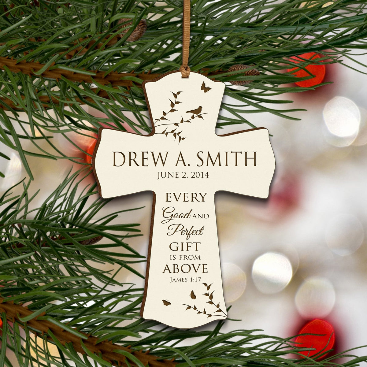 Personalized 1st Holy Communion Wall Cross - Good And Perfect Gift - LifeSong Milestones