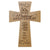 Personalized 50th Wedding Anniversary Engraved Wall Cross - A True Love Story - LifeSong Milestones