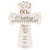 Personalized 60th Wedding Anniversary Engraved Wall Cross - Happily Ever After - LifeSong Milestones