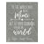 Personalized 8 x 10 Mother's Day Plaque - To The World - Grey - LifeSong Milestones