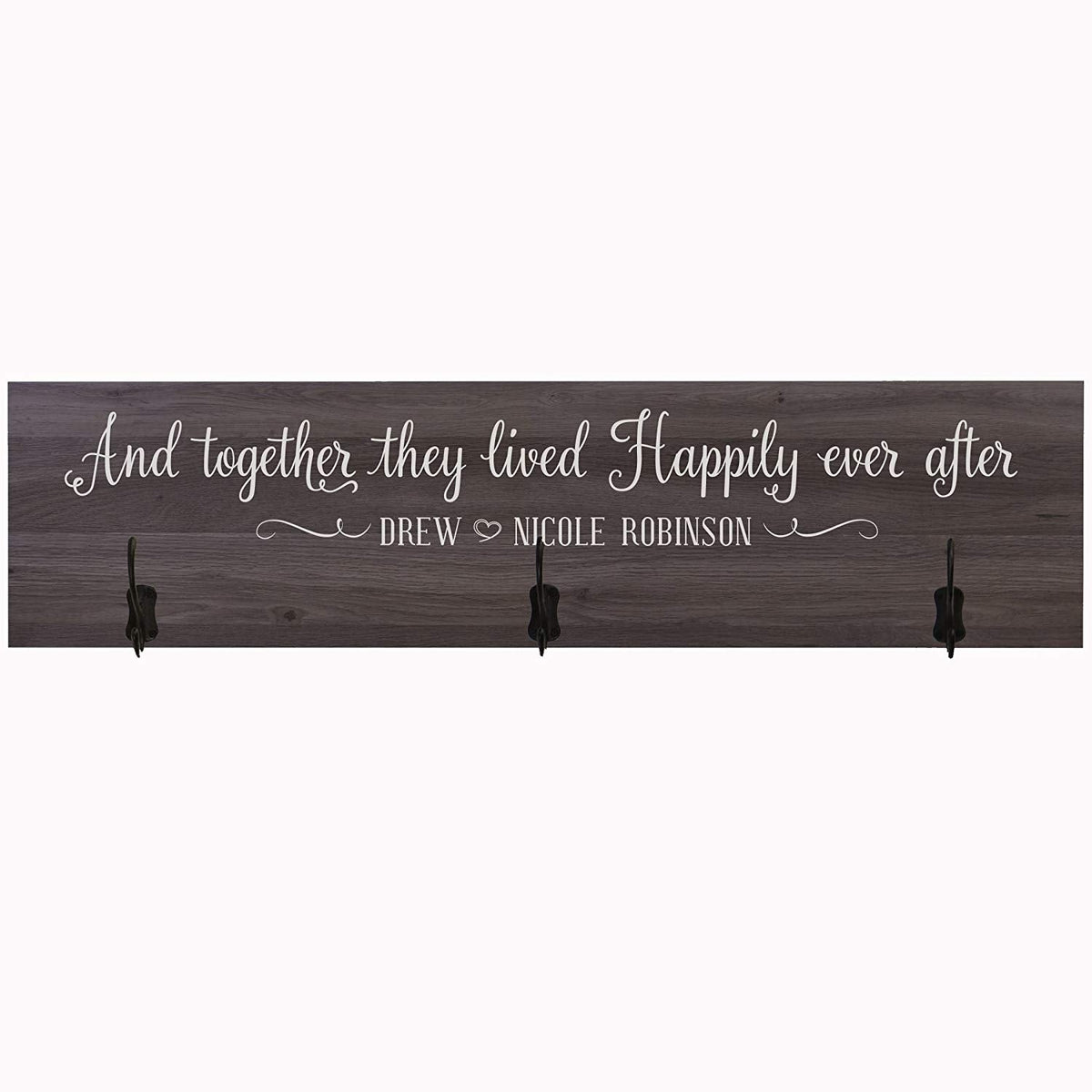 Personalized And Together They Lived Happily Ever After - LifeSong Milestones