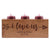 Personalized Anniversary Cherry Candle Holders - LifeSong Milestones