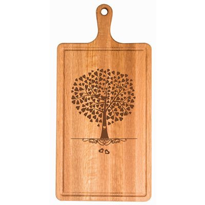 Personalized Anniversary Cherry Cutting Board - LifeSong Milestones