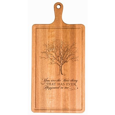 Personalized Anniversary Cherry Cutting Board - LifeSong Milestones