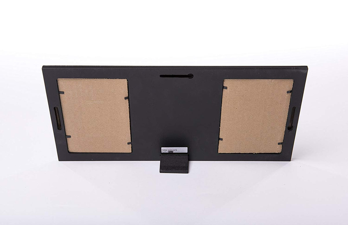 Personalized Anniversary Double Photo Frame - 65 Years - LifeSong Milestones