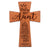 Personalized Aunt Wall Cross Cherry Wood 12x17 - Only An Aunt - LifeSong Milestones