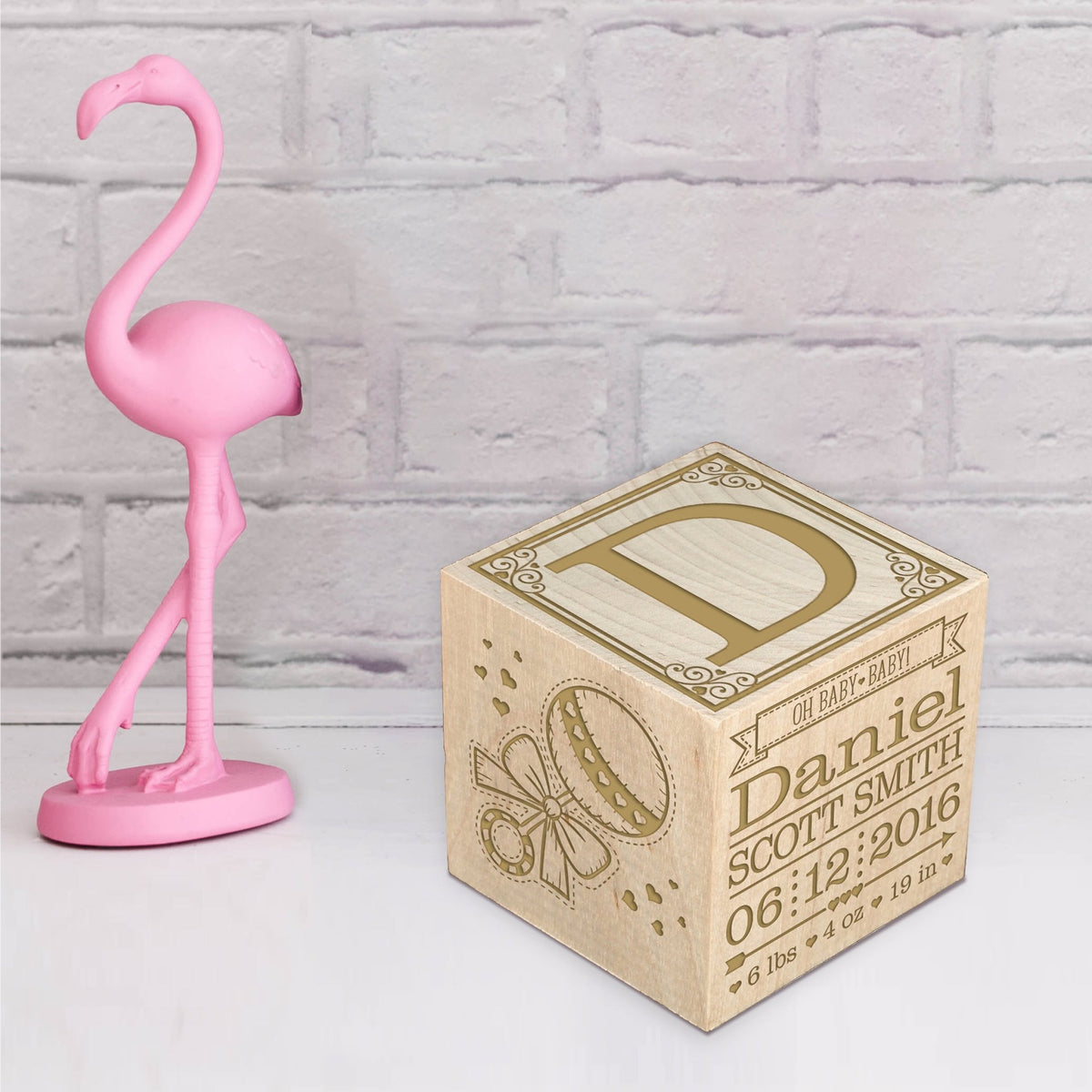 Personalized Baby Block - Every Good & Perfect Gift - LifeSong Milestones