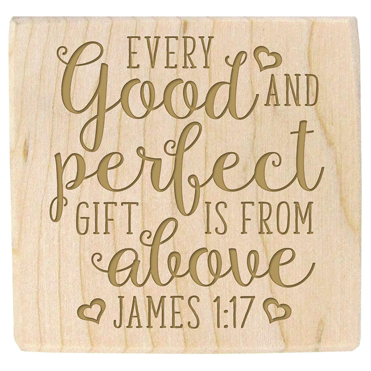 Personalized Baby Block - Every Good & Perfect Gift - LifeSong Milestones