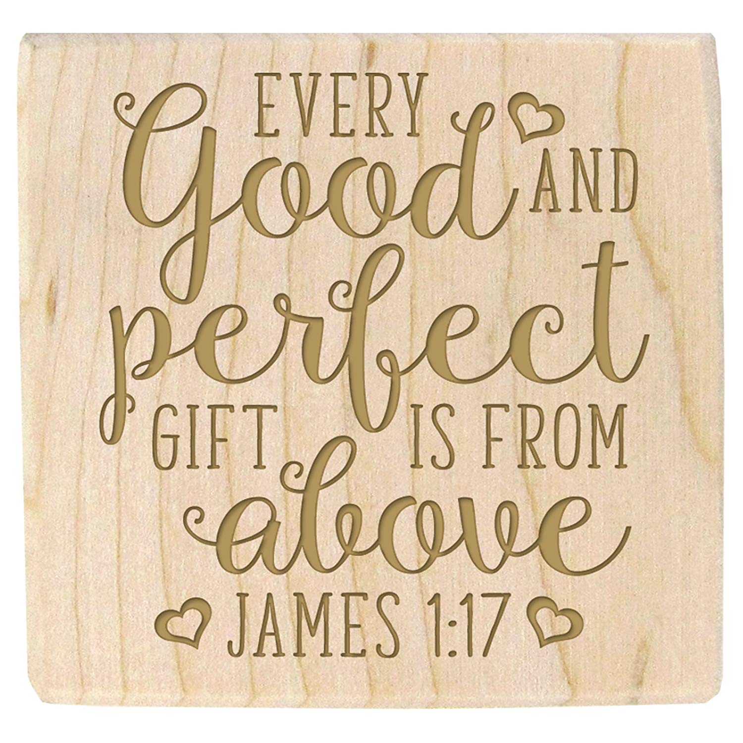 Personalized Baby Block - Every Good & Perfect Gift - LifeSong Milestones