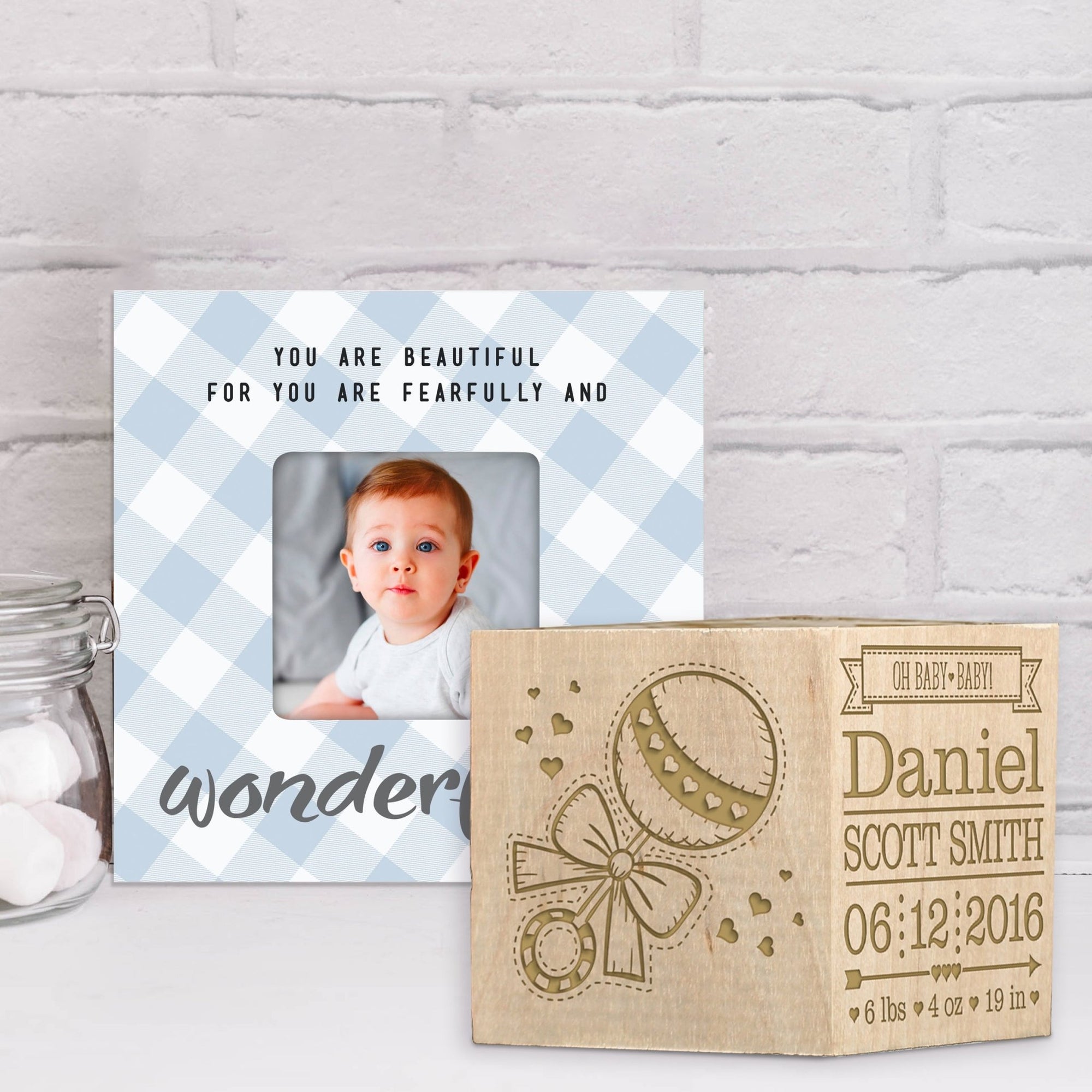 Personalized Baby Block - Every Good & Perfect Gift - LifeSong Milestones
