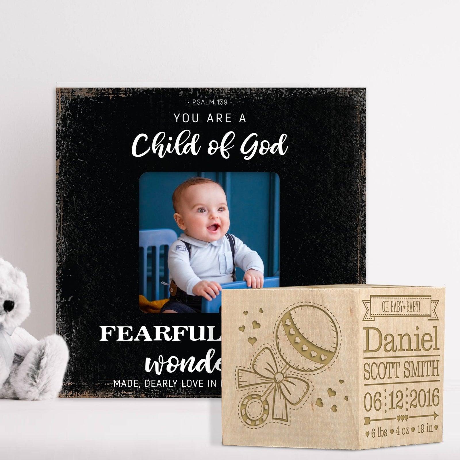 Personalized Baby Block - Every Good & Perfect Gift - LifeSong Milestones