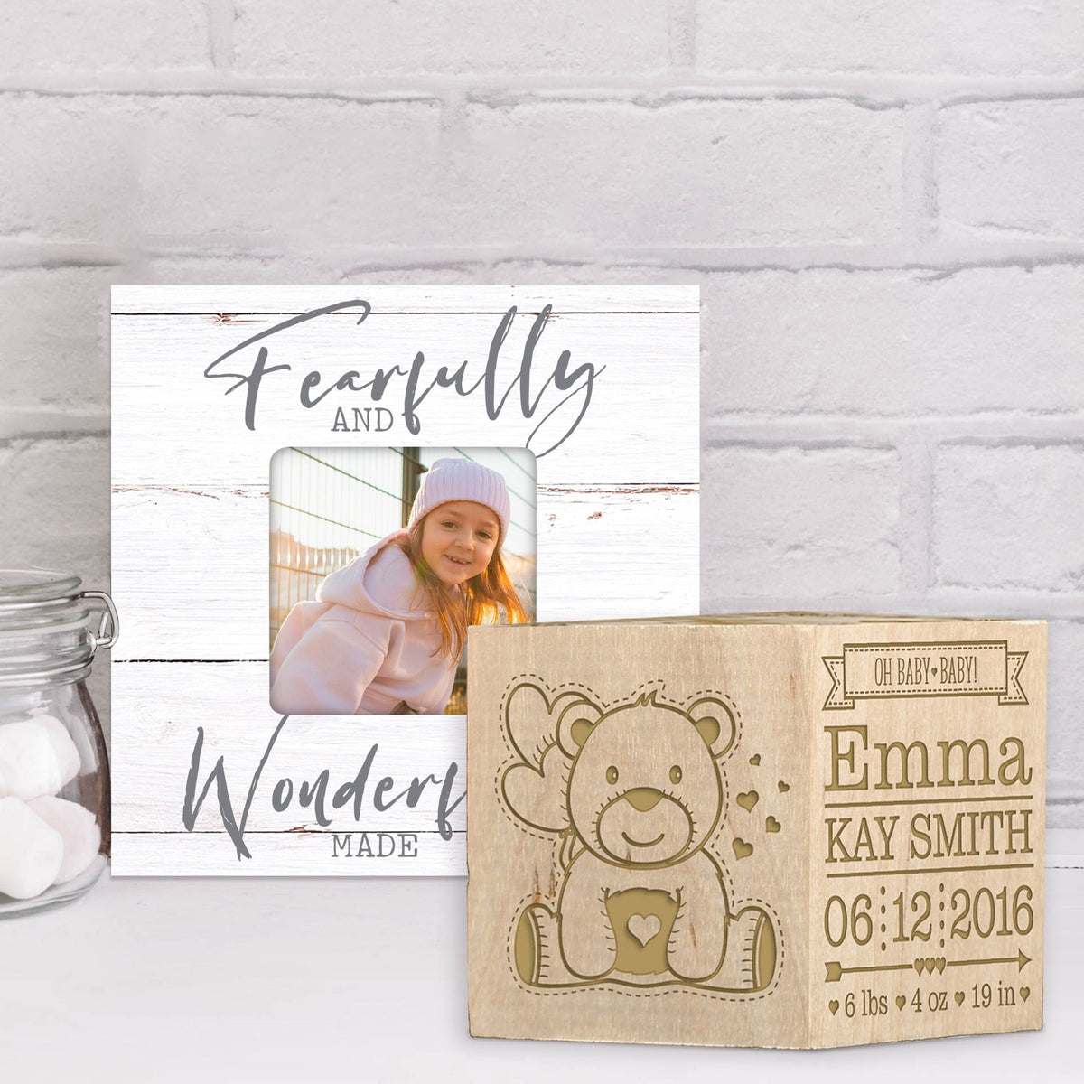 Personalized Baby Block - First We Had Each Other - LifeSong Milestones